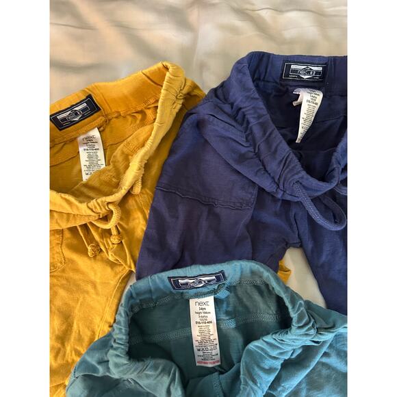 Next green and blue short bundle size 3-4 - Picture 2 of 3